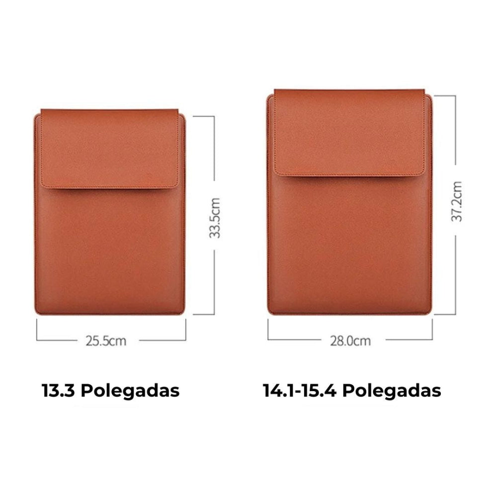 Capa Para Macbook Air/Pro Em Couro Com Suporte Zimoon