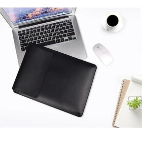 Capa Para Macbook Air/Pro Em Couro Com Suporte Zimoon