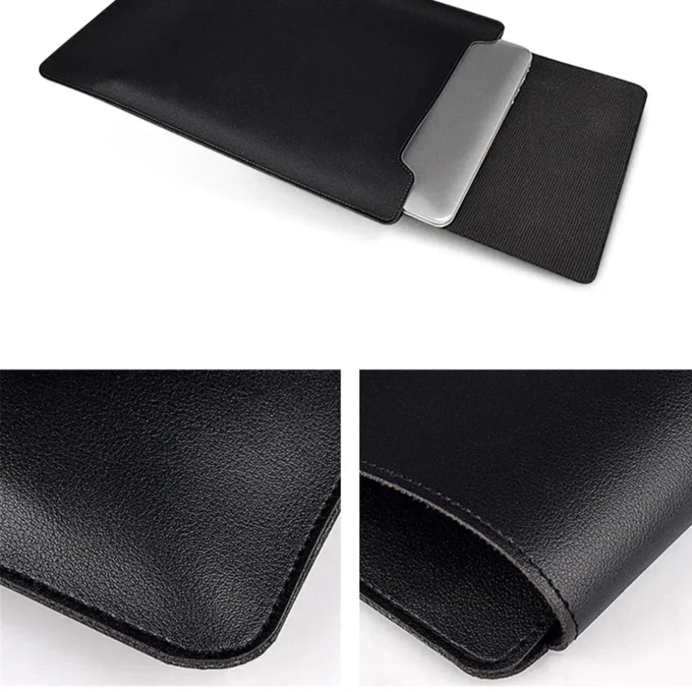 Capa Para Macbook Air/Pro Em Couro Com Suporte Zimoon