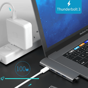 Hub Usb C Para Macbook Pro/Air 7 Em 1 129